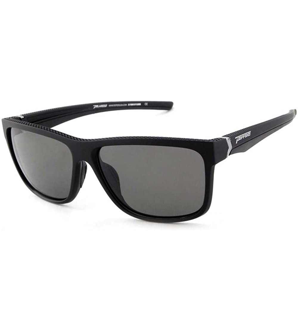 Sport Telluride Sunglasses - Rubberized Matte Black / Smoke Polarized - CW12O0RSIDX $76.59