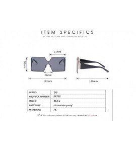 Sport Large frame female conjoined sunglasses fashion windproof color sunglasses-Gradient grey - C2197ZNS43K $35.13