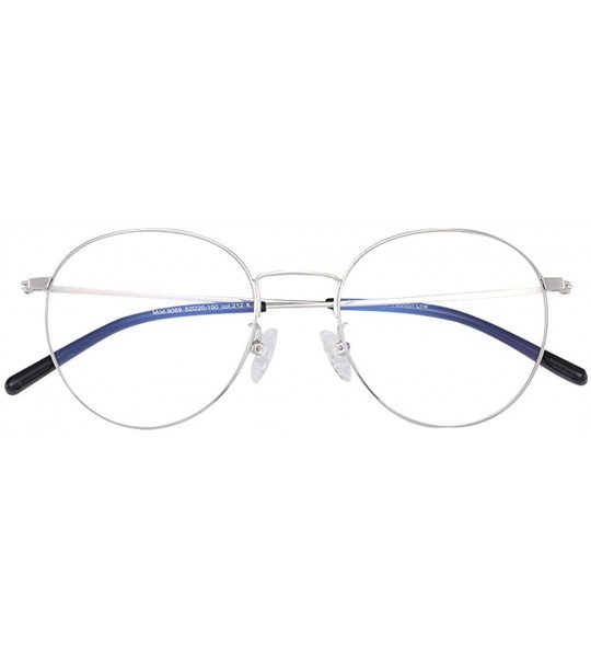 Round Fashion full frame glasses - round lens multicolor glasses - C - CE18RXAWXMZ $85.86