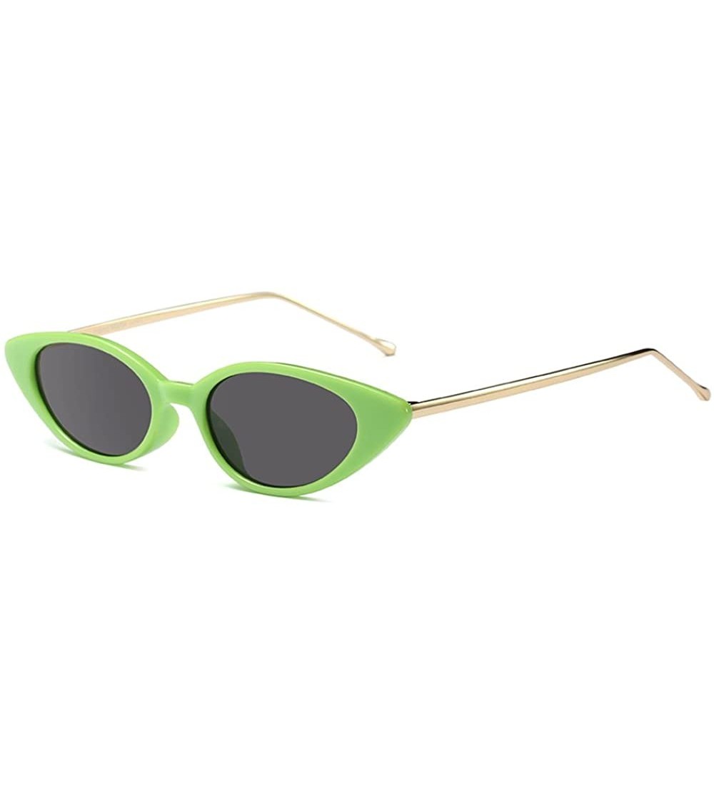 Oversized Womens Fashion Small-Frame Glasses Sunglasses Vintage Metal Frame UV400 - Style 05 - CQ18GUIZ73X $21.21