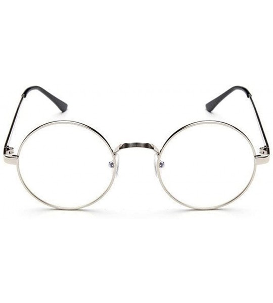 Sport Fashion Unisex Classic Metal Frame Mirror Rounded - 0133b - C818ROYQ489 $17.66