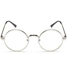 Sport Fashion Unisex Classic Metal Frame Mirror Rounded - 0133b - C818ROYQ489 $17.66