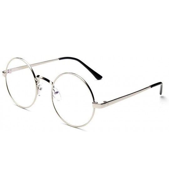 Sport Fashion Unisex Classic Metal Frame Mirror Rounded - 0133b - C818ROYQ489 $17.66