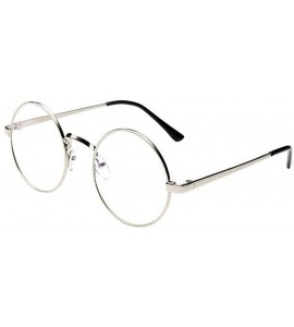 Sport Fashion Unisex Classic Metal Frame Mirror Rounded - 0133b - C818ROYQ489 $17.66