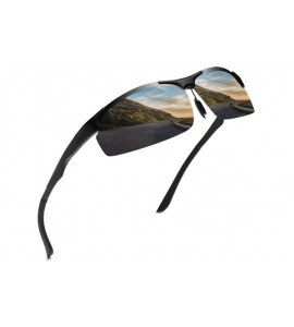 Rectangular Polarized Sunglasses Protection Unbreakable - CQ18ULWDD7R $41.37