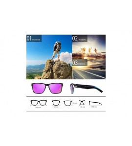 Oversized Vintage Polarized Sunglasses for Men and Women Driving Sun glasses 100% UV Protection - C118Y4UD307 $35.04