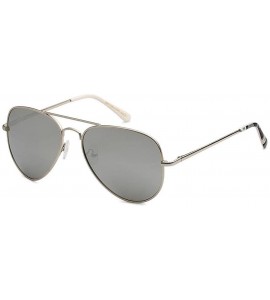 Aviator Camo Aviator Sunglasses - Silver/White - CB18DNKT2XN $18.51