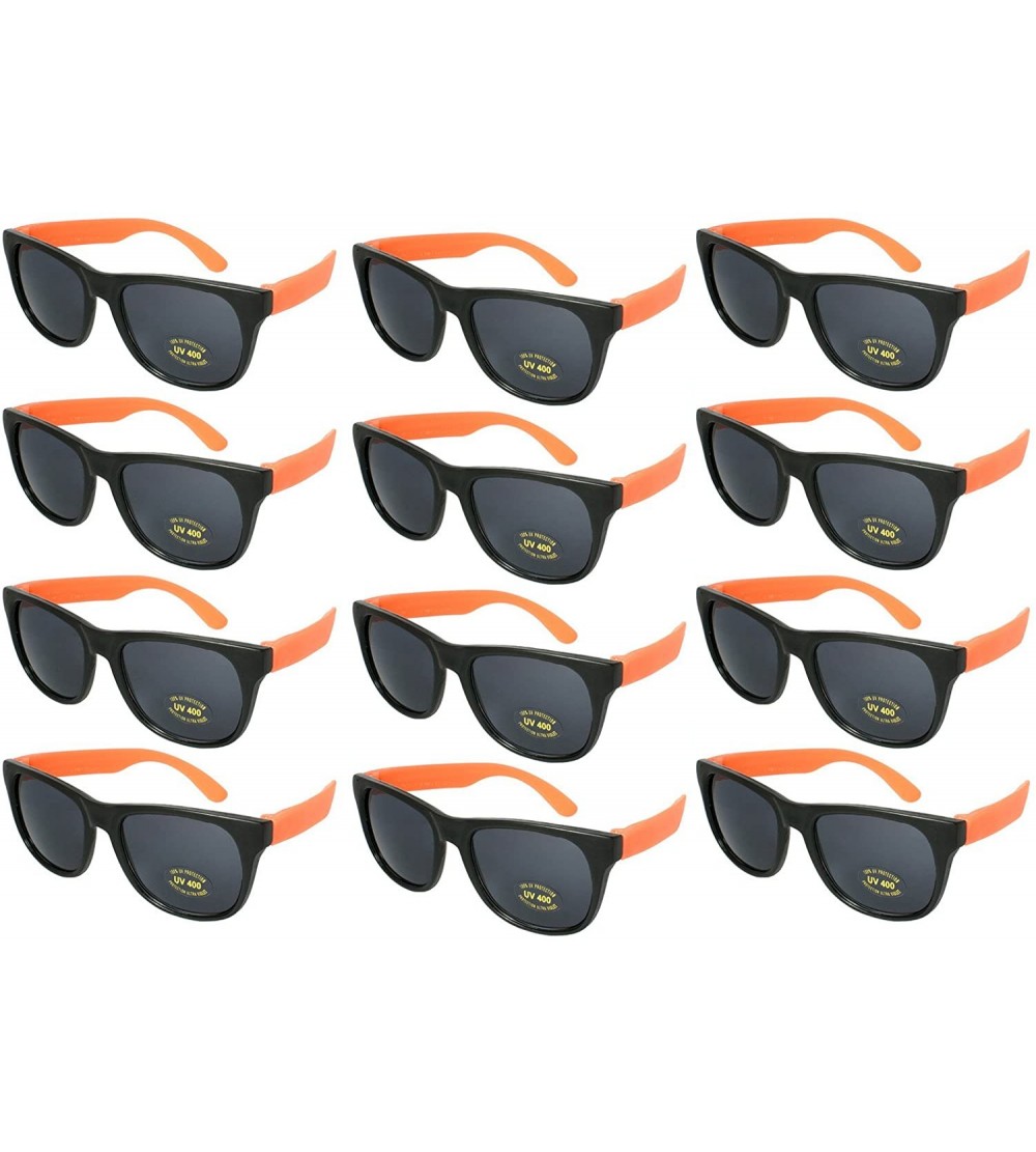 Oversized 12 Bulk 80s Neon Party Sunglasses for Adult Party Favors with CPSIA certified-Lead(Pb) Content Free - C718E6LDK33 $...