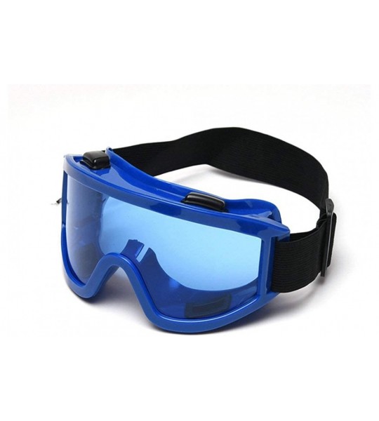 Goggle 2020 fashion ski goggles motorcycle equipment goggles riding off-road goggles racing knight men's goggles - Blue - CG1...