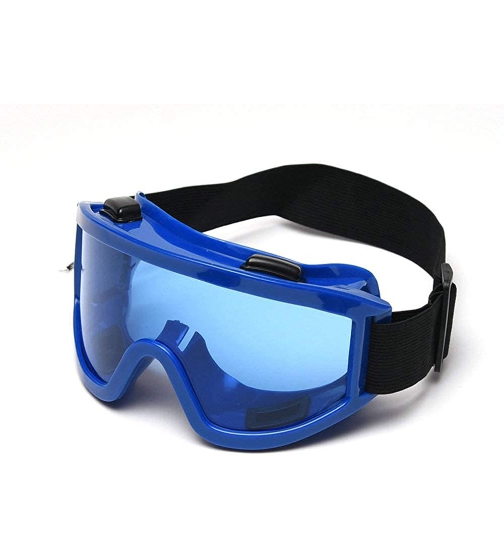 Goggle 2020 fashion ski goggles motorcycle equipment goggles riding off-road goggles racing knight men's goggles - Blue - CG1...