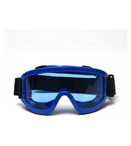 Goggle 2020 fashion ski goggles motorcycle equipment goggles riding off-road goggles racing knight men's goggles - Blue - CG1...