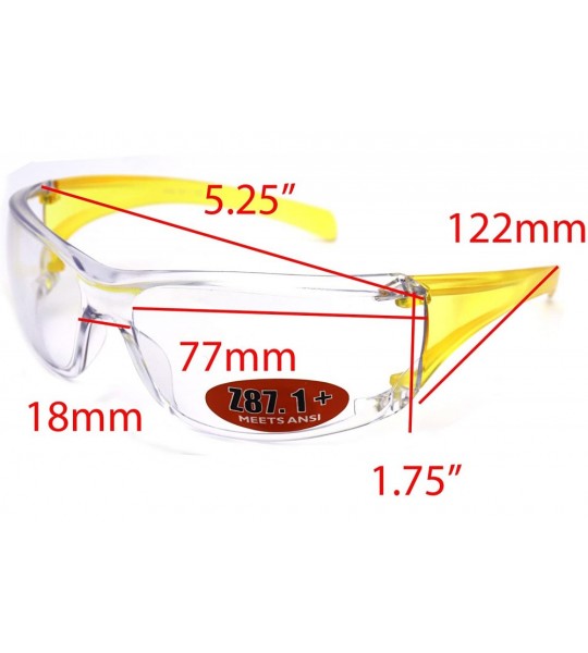 Rectangular Medical Safety Glasses Surgical Liquid Splash Shield Cushion Meets ANSI Z87.1 - C218D6A2MWA $35.55