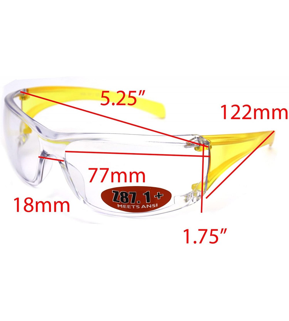 Rectangular Medical Safety Glasses Surgical Liquid Splash Shield Cushion Meets ANSI Z87.1 - C218D6A2MWA $35.55