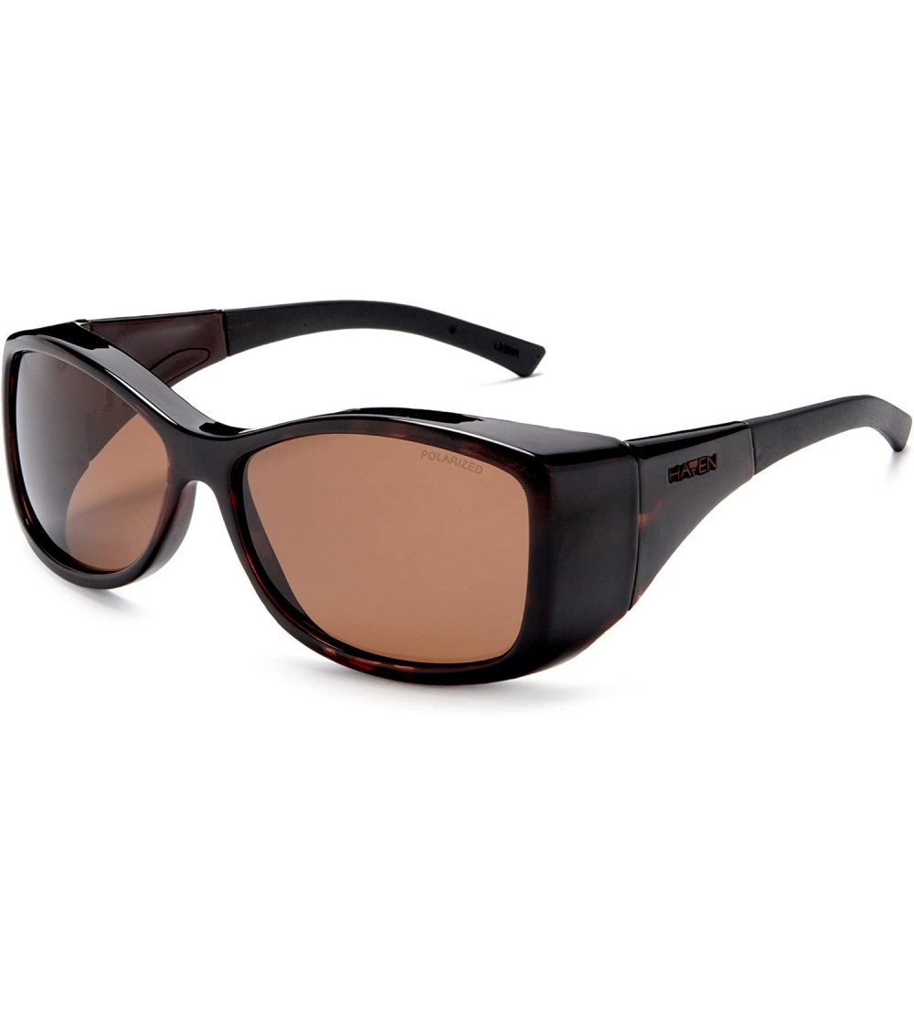 Butterfly Women's Haven-balboa Butterfly Fits Over Sunglasses - Tortoise - CB11418SV23 $50.52