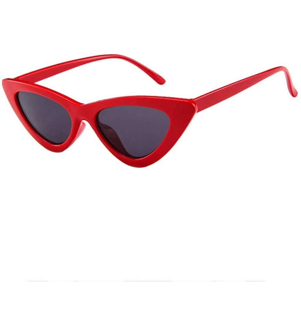 Goggle Sunglasses Goggles Eyeglasses Glasses Eyewear Polaroid - Red Grey - CF18QQEM6K4 $18.94