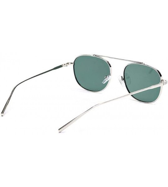 Aviator 2019 new sunglasses ladies retro trend sunglasses metal frame sunglasses - D - CS18S5GT876 $77.03