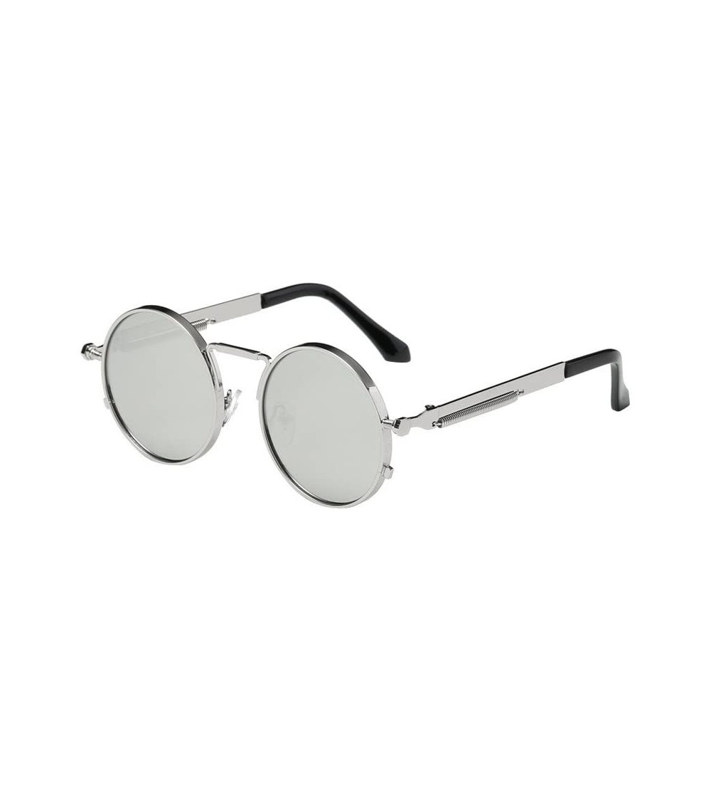 Rectangular Unisex Shades Sunglasse Women Men Fashion Integrated UV Glasses Sun Glasses (F) - C018RROW7RD $18.69