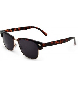 Oversized Sellecks Designer Reading Sunglasses NOT Bifocals - Tortoise - CZ11VVBHSFT $41.09