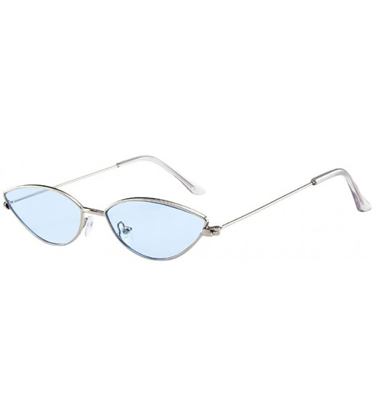 Oval Glasses- Mens Womens Small Frame Cat Eye Oval Retro Vintage Sunglasses Eyeglasses - 4194h - CH18RR2KDN6 $18.50