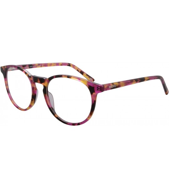 Goggle Women's Anti-blue Ray Computer Reading Glasses Installing Lens Frame - LH45 - C2b - CV18I785873 $41.82