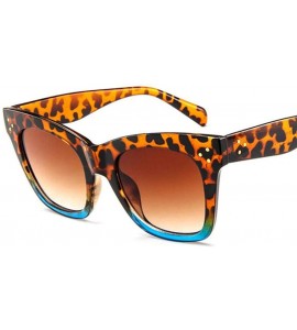 Aviator 2019 Fashion Cat Eye Leopard Sunglasses Vintage Women Brand Designer Plastic C2 - C4 - CD18YZSNC97 $17.78