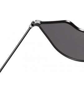 Sport Sexy Lips Sunglasses-Small Frame Retro Sun Glasses-Polarized Eyewear For Women - B - CW190EDXY6Z $58.03