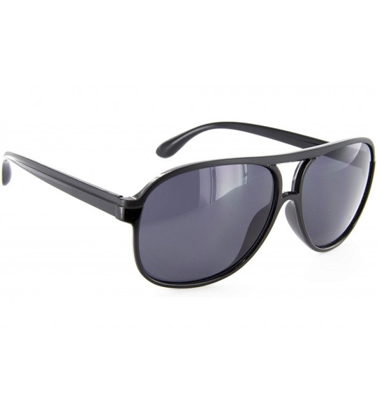 Aviator Aviator Pilot Retro Turbo Sunglasses for Men Women (blue- uv400) - CC118RQ9BDX $16.63