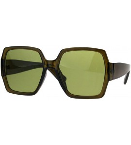 Butterfly Womens Butterfly Retro Mod Chic Designer Diva Sunglasses - Brown Green - CQ187KQLW6D $18.38