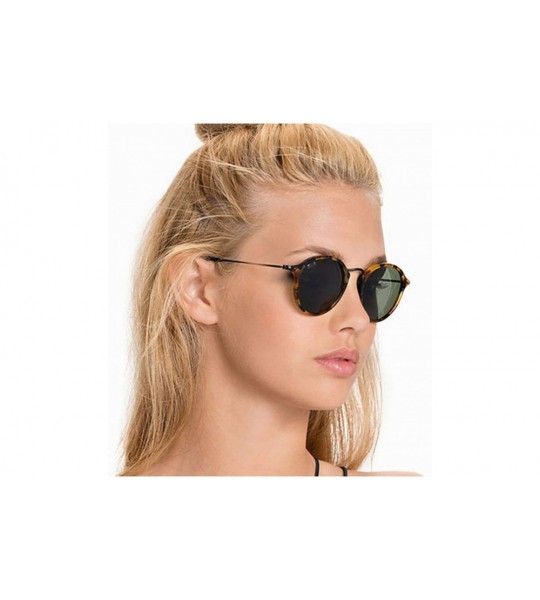 Aviator Classic Glass Lens Sunglasses Men Brand Designer 51MM Female Male Sunglasses - 199941 - CK18W8W355Z $58.54