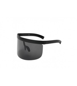Shield Unisex Vintage Sunglasses Retro Oversized Frame Hat Eyewear Anti-peeping Outdoor For Women Men (A) - A - C218OAN2Y3D $...