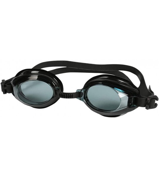 Goggle Youth Children Goggles Waterproof Anti-Fog Hd Goggles Adult Silicone - Black - C318YN7UX9X $46.42