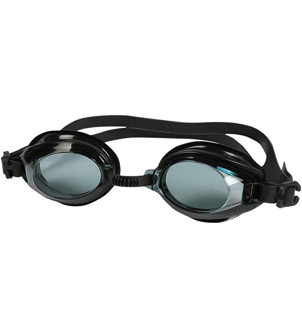 Goggle Youth Children Goggles Waterproof Anti-Fog Hd Goggles Adult Silicone - Black - C318YN7UX9X $46.42