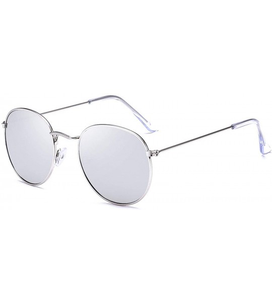 Goggle Luxury Sunglasses Women/Men Brand Designer Glasses Lady Oval Sun Small Metal Frame Oculos De Sol Gafas - C13 - CU197A2...