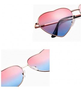 Oval Vintage Love Sunglasses Goggles for Women Men Retro Sun Glasses UV Protection - Style4 - CE18RMDY3GW $16.10