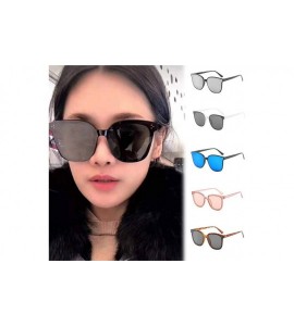 Square Chic Retro Polarized Sunglasses for Women Men UV400 Protection Driving Outdoor Square Eyewear - Silver - C618RKDRAZD $...