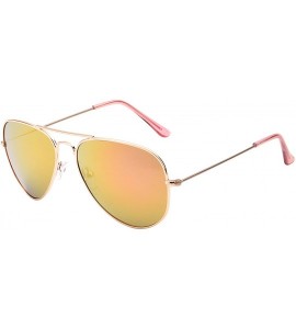 Aviator Retro Polarized Aviator Sunglasses for Men Women Metal Frame Sun Glasses UV400 Protection - C417Z6KKH80 $18.97