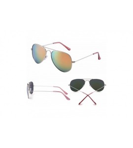 Aviator Retro Polarized Aviator Sunglasses for Men Women Metal Frame Sun Glasses UV400 Protection - C417Z6KKH80 $18.97