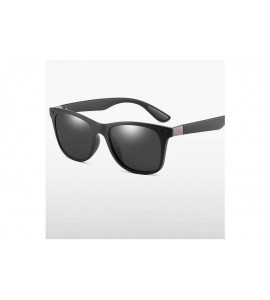 Oversized Polarized Sunglasses Men Women Driving Square Frame Sun Glasses Male Goggle - C6 - C8194ONKMW2 $33.56