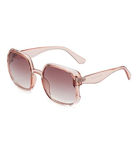 Oversized Fashion Man Women Irregular Shape Sunglasses Glasses Vintage Retro Style 2019 Fashion - A - CE18TK8KXE2 $16.44