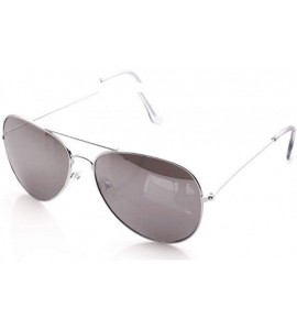 Goggle Fashion UV Protection Glasses Travel Goggles Outdoor Metal Frame Sunglasses Sunglasses - Silver - C118Q0YWITE $28.84