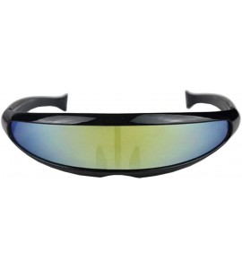 Goggle Fishtail Outdoor Goggles Uni lens Sunglasses - A - CA196HG9ATS $17.69