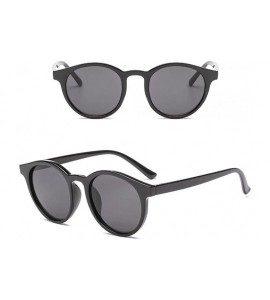 Oversized Sunglasses for Men Women Vintage Round Sunglasses Retro Sunglasses Circle Eyewear Glasses - A - CX18QZH32RZ $14.99