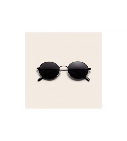 Aviator Fashion Women Retro Popular Round Sunglasses Men Luxury Vintage Metal Frame Mirrors Sun Glasses - 4 - C1198ZY4TD5 $64.63