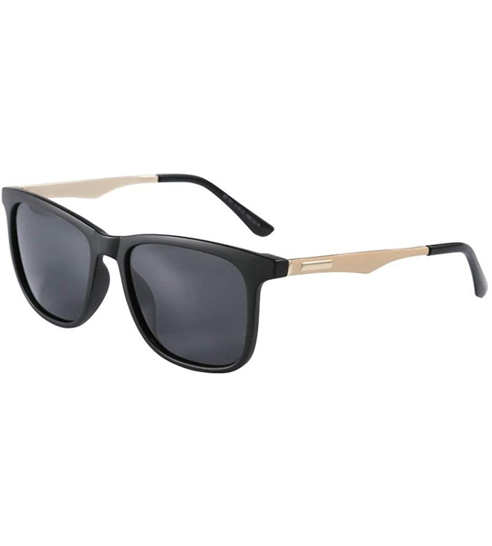 Square retro square men's myopia polarized sunglasses UV protection brand designer ladies myopia optical sunglasses - CM193X2...