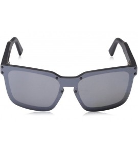 Shield Matte Black Silver Ion Mansfield Sunglasses - C811O3V1NAT $70.46