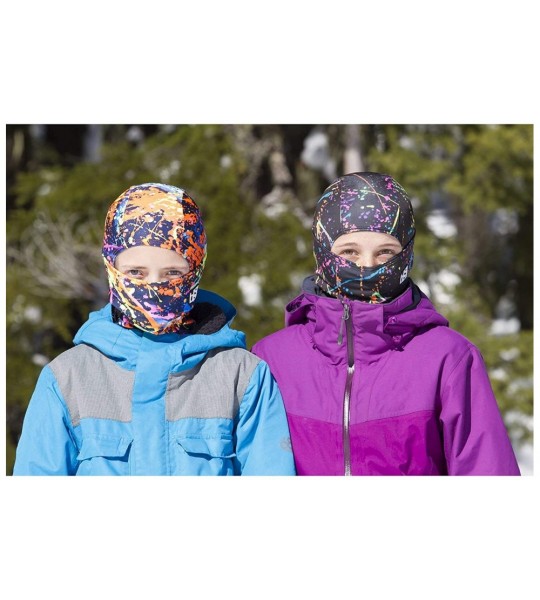 Goggle Kids Balaclava Hood - Finger Paint - C018UYMYTR5 $43.37