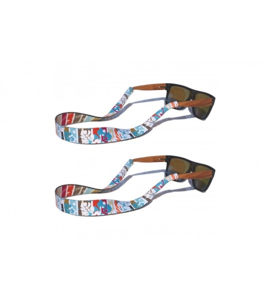 Aviator TORTUGA STRAPS FLOATZ Relaxed Fit Adjustable Glasses Strap - 2 Pk Neoprene Floating Sunglass Straps & Retainer - CN19...