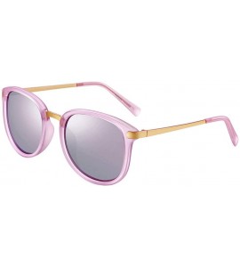 Sport Sunglasses Sunglasses Polarized Fashion Colorful - Pink - CN18WIN463I $88.78