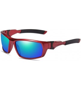 Sport Polarized sunglasses for men and women outdoor sport riding anti-glare polarized driving Sunglasses - B - CT18Q899A0G $...
