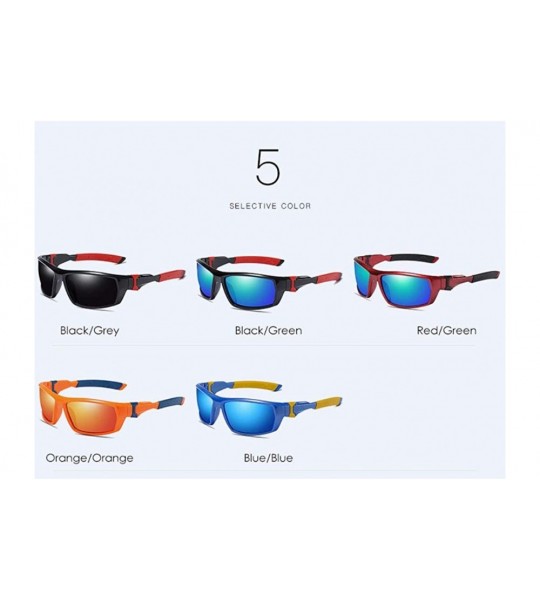Sport Polarized sunglasses for men and women outdoor sport riding anti-glare polarized driving Sunglasses - B - CT18Q899A0G $...